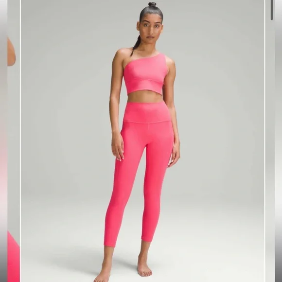 NWT Lululemon Align High-Rise Pant with Pockets 25" Glaze Pink Sz.10 - Picture 2 of 8